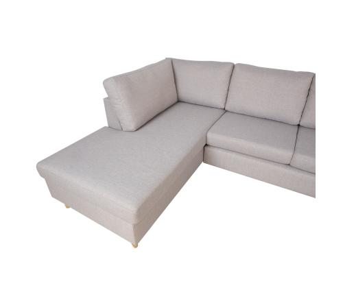 Nurgadiivan HARALD VN 318x185/140xH92cm, beež