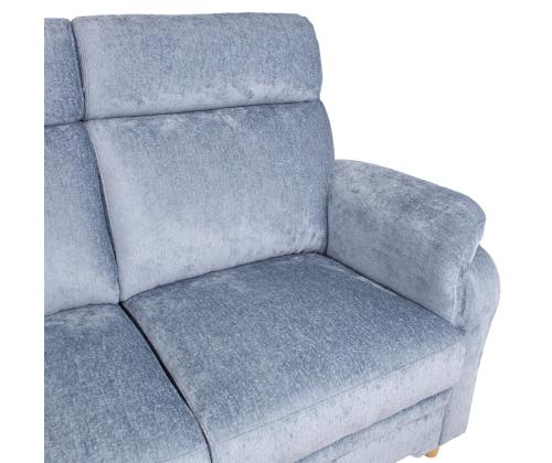 Diivan INGRID 3-kohaline 214x88xH105cm, hallikassinine