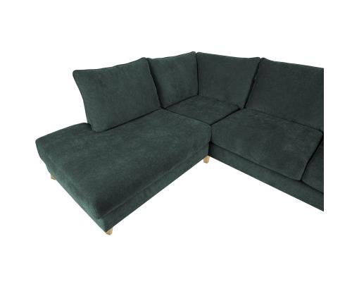 Nurgadiivan LAYLA VN 265x94x208xH90cm, roheline