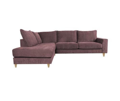 Nurgadiivan LAYLA VN 265x94x208xH90cm, hallikasroosa