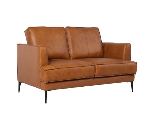 Diivan LEO 136x86xH85cm, helepruun