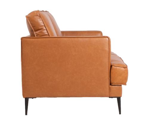 Diivan LEO 136x86xH85cm, helepruun