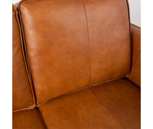 Diivan LEO 136x86xH85cm, helepruun