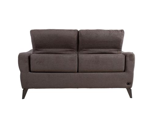 Diivan CATHY 2-kohaline elektriline recliner 162x100xH100cm, helepruun