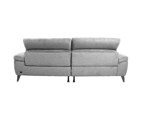 Nurgadiivan LUZERN VN elektriline recliner 264x160/87xH85cm, helehall