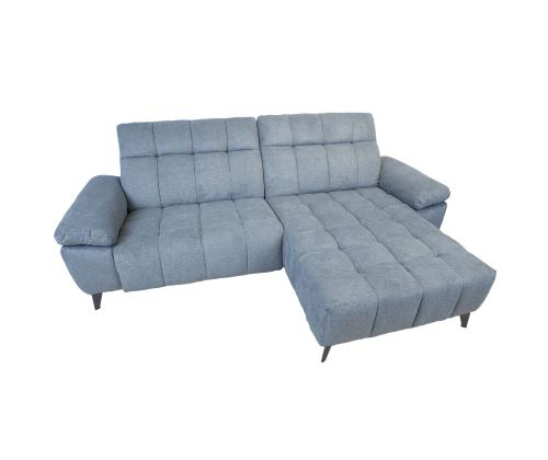 Nurgadiivan LUZERN PN elektriline recliner 264x87/160xH85cm, sinakashall