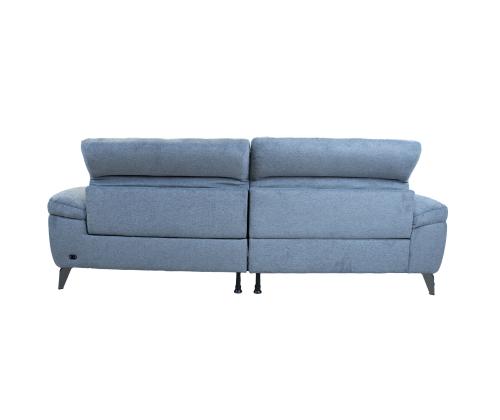 Nurgadiivan LUZERN VN elektriline recliner 264x160/87xH85cm, sinakashall