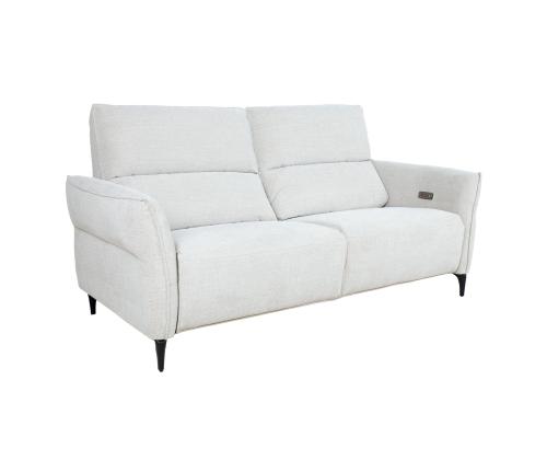 Diivan MIAMI 3-kohaline elektriline recliner 199x92xH99cm, helebeež