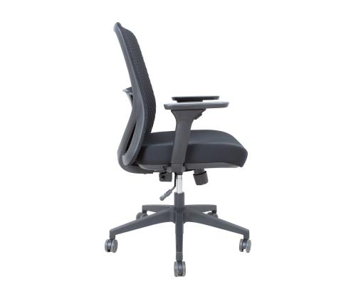 Töötool SEVERO 63x60xH94-103cm, must