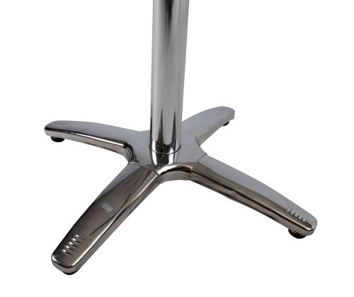 Lauajalg ROMA 63x63xH70cm, alumiinium/teras