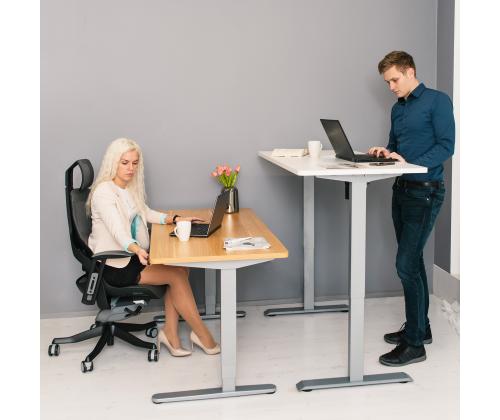 Lauaplaat ERGO 140x70cm, valge, puitlaastplaat