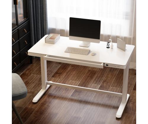 Reguleeritav laud ERGO 1-mootoriga 120x60xH72-121cm, valge