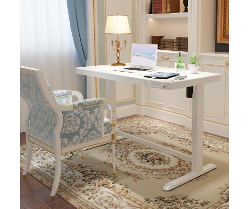 Reguleeritav laud ERGO 1-mootoriga 120x60xH72-121cm, valge