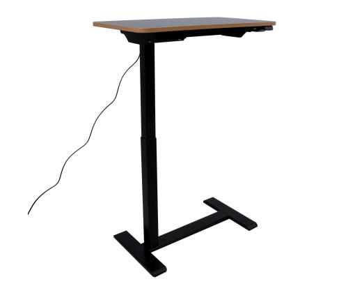 Reguleeritav laud ERGO 1-mootoriga 70x40cm, must