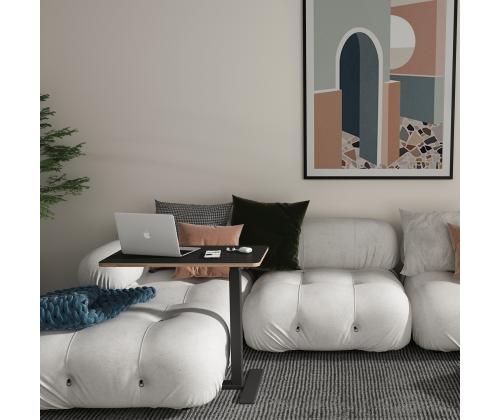 Reguleeritav laud ERGO 1-mootoriga 70x40cm, must