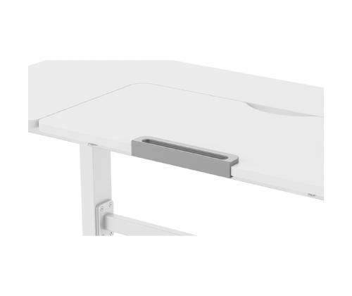 Laste töölaud ERGO KID 1-mootoriga 112x60xH56-80cm, valge