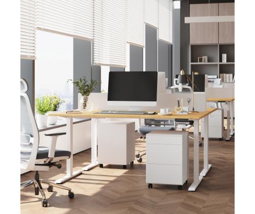 Lauajalg ERGO FIT 1-mootoriga, valge