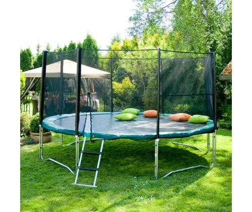 Turvavõrk D304cm batuudile, ilma postideta, must