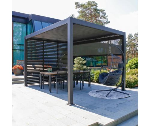 Varikatus MIRADOR 3x4xH2,5m, tumehall