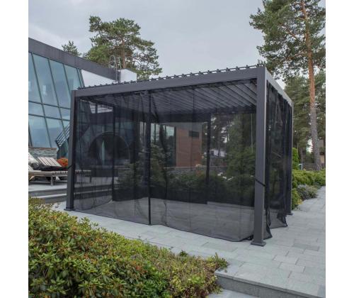Külgkardinad varikatusele MIRADOR 3x3m, textilene
