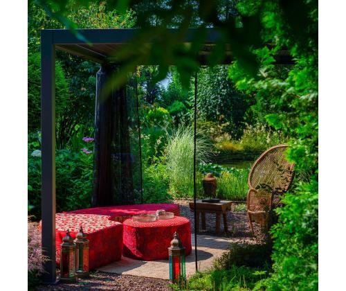 Külgkardinad varikatusele MIRADOR 3x4m, textilene