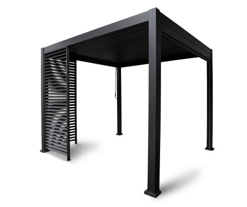 Lamellsein varikatusele MIRADOR 93x235cm, tumehall