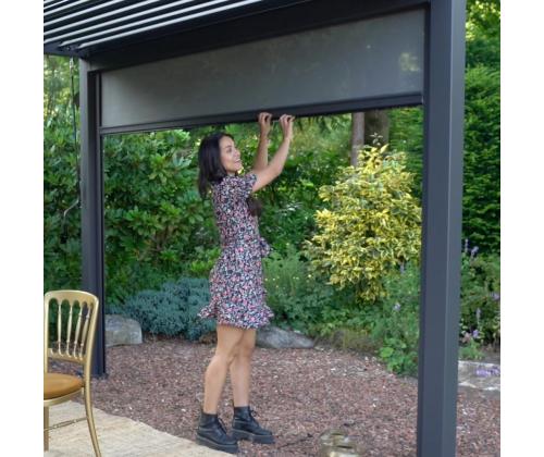 Ruloosein varikatusele MIRADOR 4m, hall