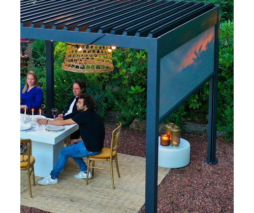 Ruloosein varikatusele MIRADOR 4m, hall