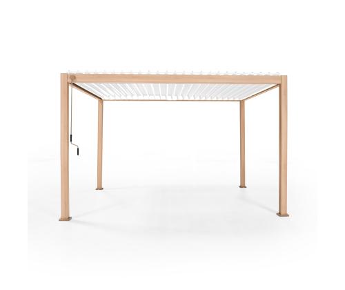 Varikatus MIRADOR-111 3x4m, hele puidudekoor