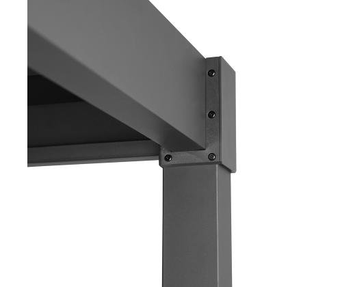 Varikatus MIRADOR-80 3x3m, tumehall