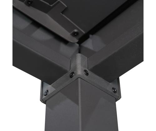 Varikatus MIRADOR-80 3x3m, tumehall