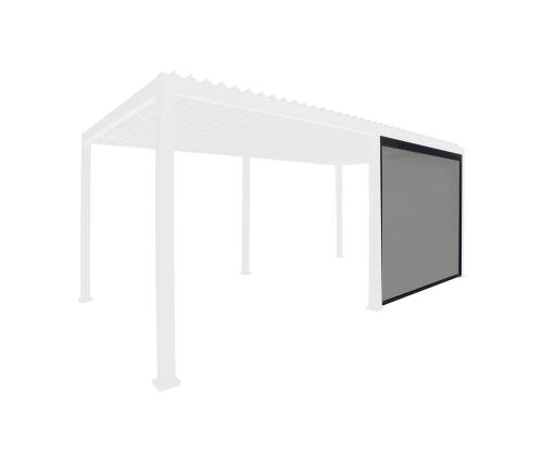 Ruloosein varikatusele MIRADOR 4m, valge/helehall