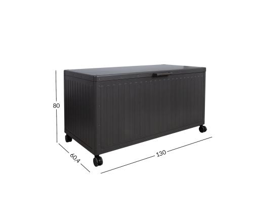 Säilituskast MIRADOR 130x60,4xH80cm, tumehall