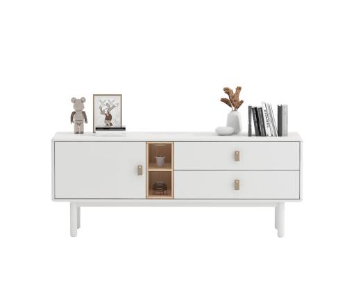 Kummut IRIS 140x40xH55cm, valge