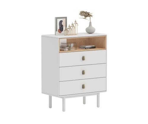 Kummut IRIS 80x40xH100cm, valge