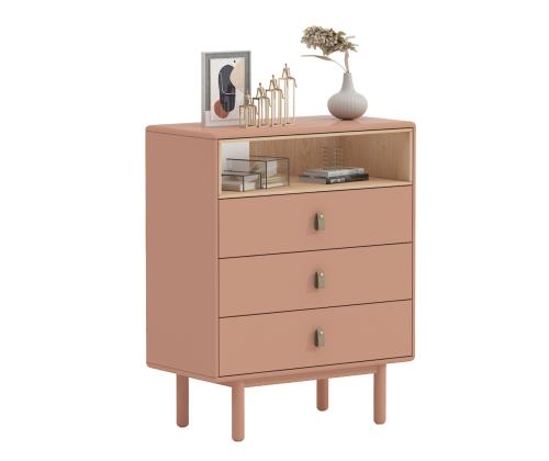 Kummut IRIS 80x40xH100cm, roosa