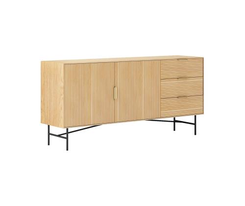 Kummut BASSEL 160x40H75cm, 3D melamiin