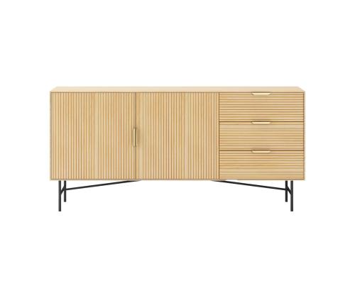 Kummut BASSEL 160x40H75cm, 3D melamiin