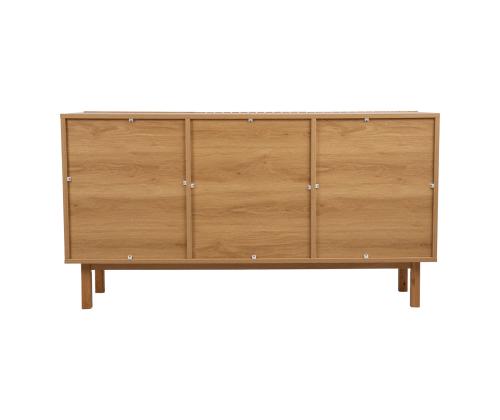 Kummut SUNNY 150x40xH80cm, melamiin tamm