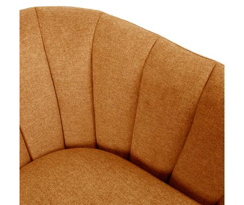 Tugitool MELODY oranþ, 100x88xH76cm, puit, vineer, polüesterkangas