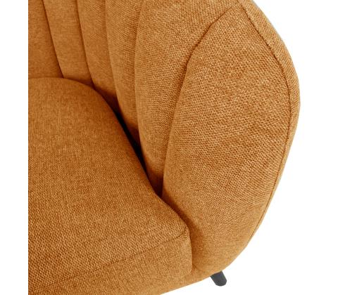 Tugitool MELODY oranþ, 100x88xH76cm, puit, vineer, polüesterkangas