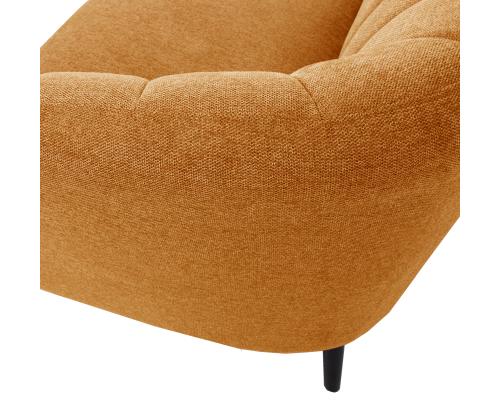 Tugitool MELODY oranþ, 100x88xH76cm, puit, vineer, polüesterkangas