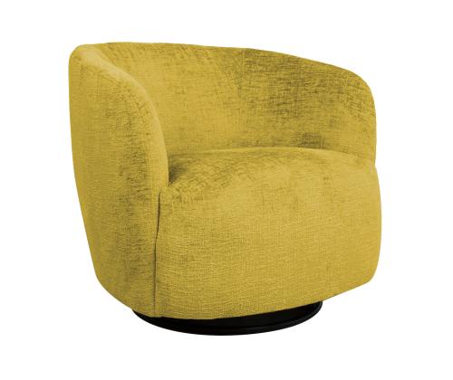 Tugitool MANUELA 84x82xH75cm, kollane