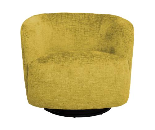 Tugitool MANUELA 84x82xH75cm, kollane