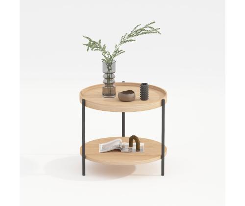 Diivanilaud CINDY D50xH45cm, melamiin tamm