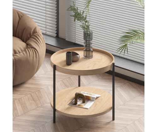 Diivanilaud CINDY D50xH45cm, melamiin tamm