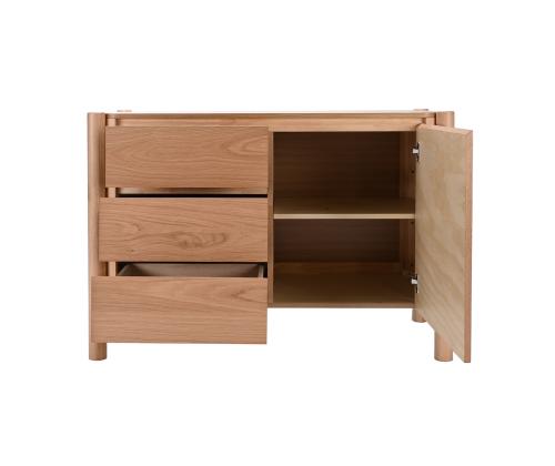 Kummut GARDENIA 108x43xH80,5cm, tamm