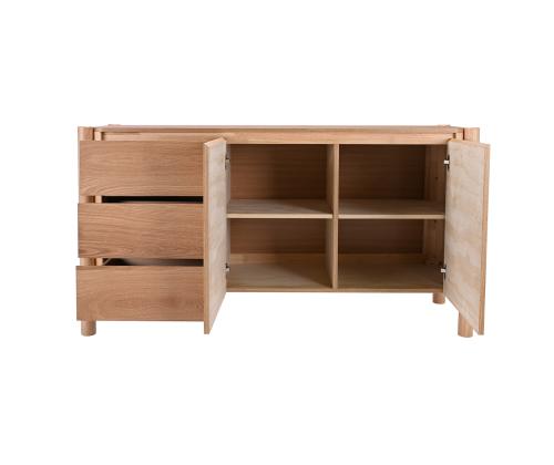 Kummut GARDENIA 143x43xH80,5cm, tamm