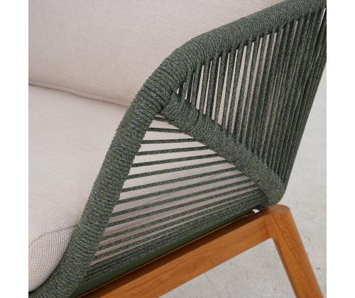 Aiamööblikomplekt TUXEDO laud, diivan ja 2 tooli