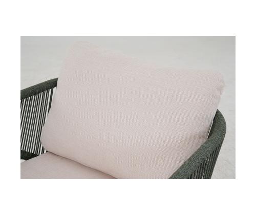 Aiamööblikomplekt TUXEDO laud, diivan ja 2 tooli